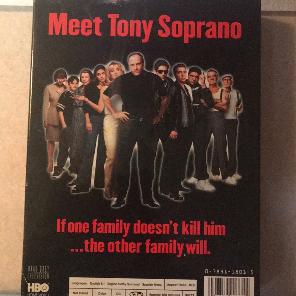 The Complete first season of The Sopranos